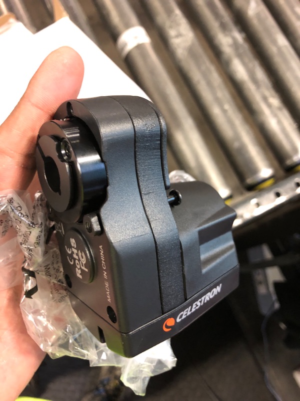 Photo 1 of Celestron 94155-A Focus Motor for Schmidt Cassegrain, EdgeHD and RASA Telescopes - Enables Electronic Focusing, Bringing Celestial Objects into Sharp Focus, Black