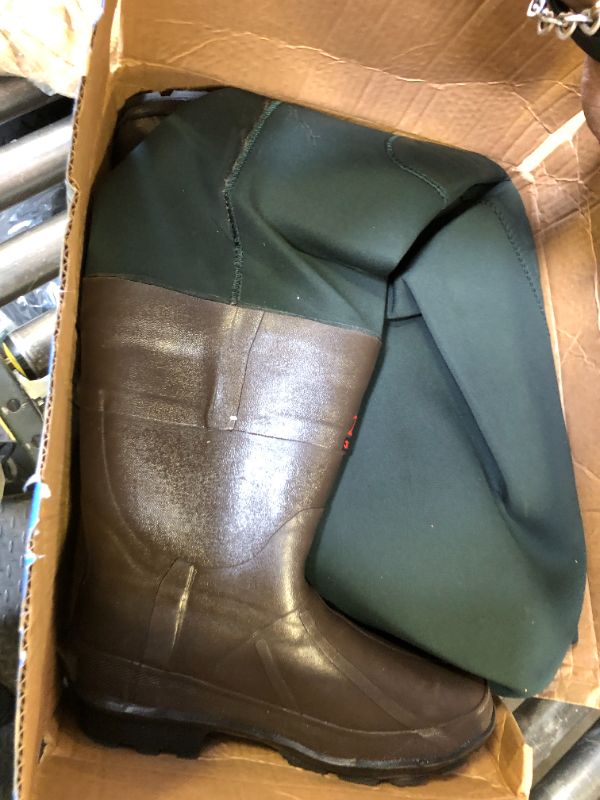 Photo 1 of HISEA Neoprene Fishing Chest Waders for Men with Boots Cleated Bootfoot Waterproof Mens Womens Wader Fishing & Hunting Wader