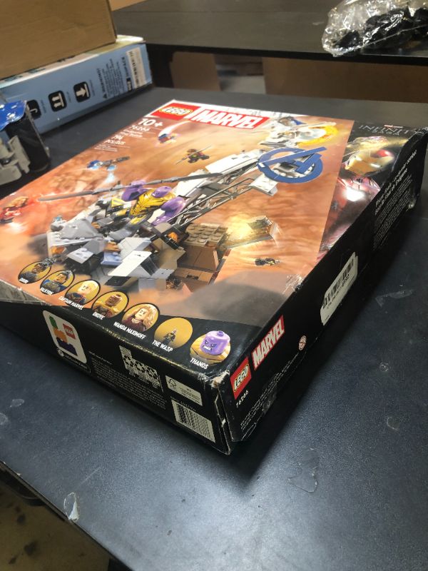 Photo 1 of LEGO Marvel Endgame Final Battle, Avengers Model for Build and Display, Collectible Marvel Playset with 6 Minifigures Including Captain Marvel, Shuri and Wanda Maximoff, Marvel Fan Gift Idea, 76266