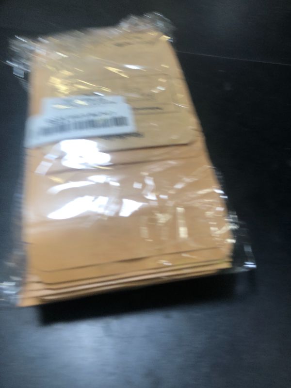 Photo 1 of 100 Pcs Resealable bags,3.9" x 5.9" Stand Up Kraft Paper Bags with Matte Window, Zip Lock Food Storage Bags for Packaging Products, Reusable, Sealable