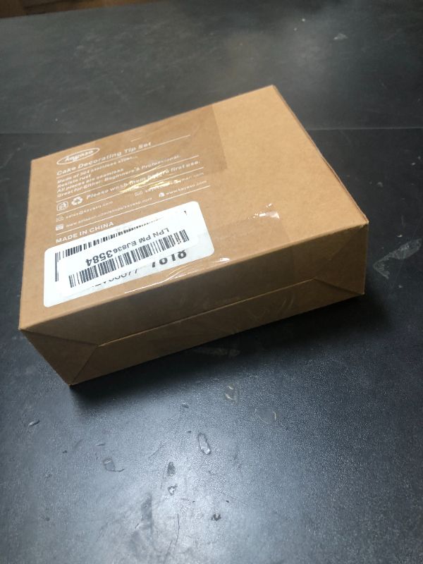 Photo 1 of Kayaso Extra Large Piping Tips Set,8-Pcs Giant Size Decorating Icing Tip Plus 20-Pcs Piping bags, Stainless Steel Material, Silver Color