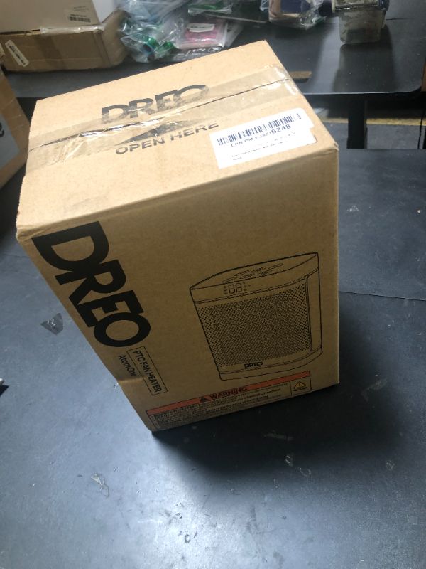 Photo 1 of Dreo Space Heater, 1500W Portable Electric Heaters for Indoor Use, PTC Ceramic Heater for Office with Remote, Thermostat, 70°Oscillation, 12H Timer, 5 Modes, Safe Quiet Room Heater for Bedroom