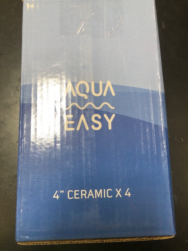 Photo 1 of AquaEasy 4 Inch Ceramic Water Filter Candles (Pack of 4) Replacement Filter for Gravity water filtration system | Household Water Bucket Filtration System | Suits all major brands |