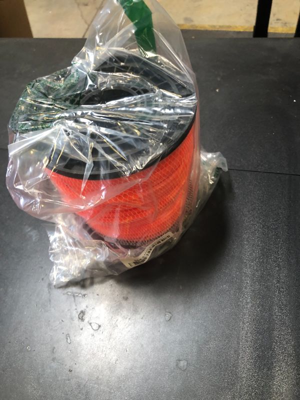 Photo 1 of A ANLEOLIFE 3-Pound Commercial Square .155-Inch-by-280-ft String Trimmer Line in Spool,with Bonus Line Cutter, Orange