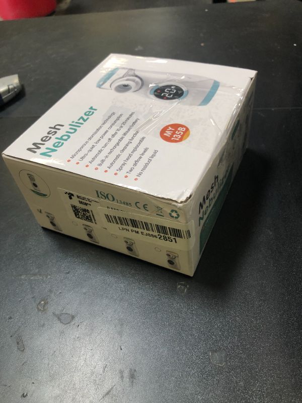 Photo 1 of Misty Nebulizer, Portable Nebulizer with Intuitive LED Interface and Auto-Cleaning, Handheld Nebulizer for Adults Kids