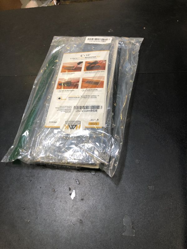 Photo 1 of HAAK - Floor Vent Cover Trap, Durable Screen That Attaches Easily to Vent Covers for Home Floor, 4-Pack Air Vent Filters for Trapping Debris, Easy to Install and Remove, 4 x 10 inches Each
