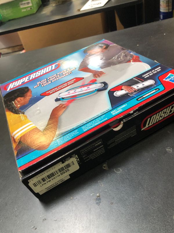 Photo 1 of Hypershot Electronic Tabletop Hockey Game | 5 Games in 1 | Music, Lights, and Sounds | Ages 8 and Up | for 1 to 2 Players | Kids Board Games