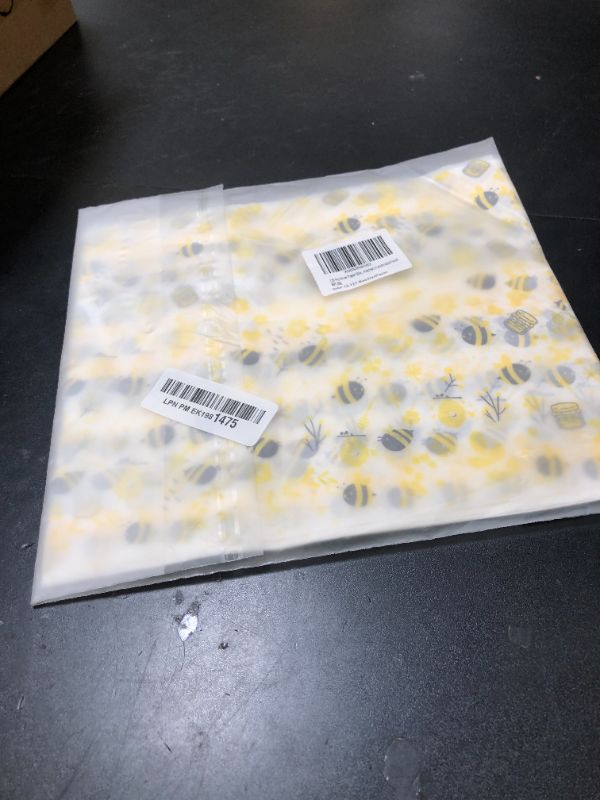 Photo 1 of 100 Pcs Wax Paper Sheets for Food, Bee Day Wax Paper Sandwich Wrap Deli Wraps, Waterproof Oil-proof Picnic Basket Liners with Bee Pattern for Kitchen