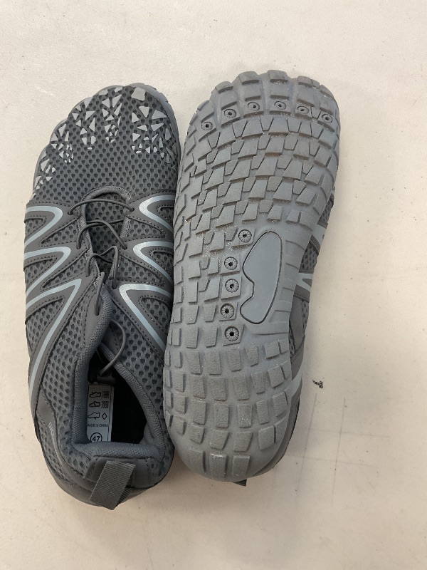 Photo 1 of WateLves Water Shoes for Women Men Barefoot Quick Dry Beach Aqua Sock Outdoor Swimming Pool Minimalist Walking Shoes for Kayaking Surfing Hiking(B-Dark Grey,47)