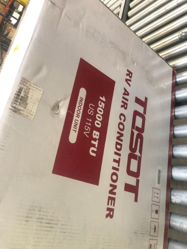 Photo 1 of TOSOT GO Cool RV Air Conditioner 15000 BTU, Non-Ducted Camper Rooftop AC Unit with Heat Pump, WiFi and Remote Control, White