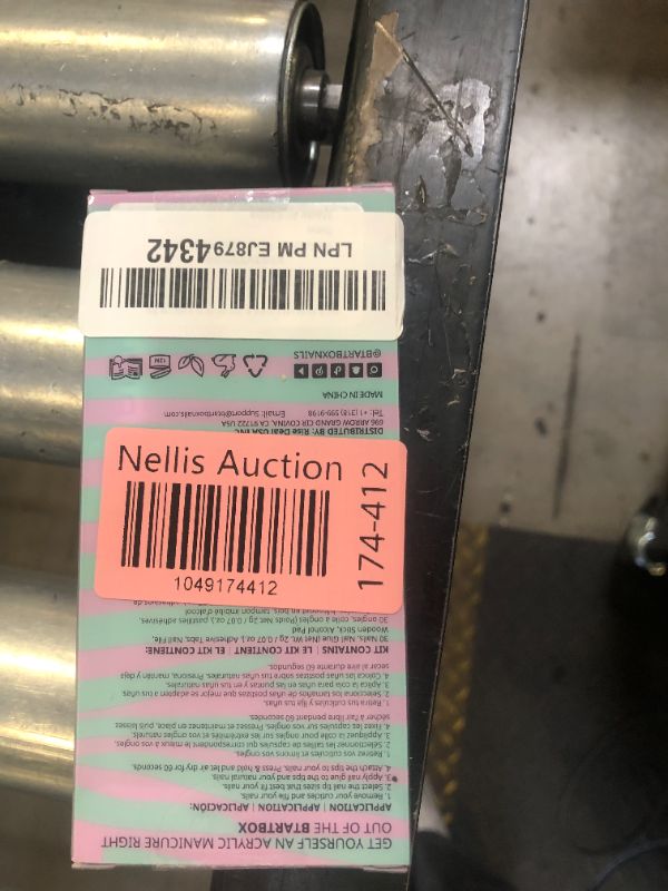 Photo 1 of BTArtbox Press On Nails Short - White Soft Gel Press On Nails, Square Chrome Nail Tips Glue On Nails, Reusable Stick On Nails in 15 Sizes - 30 Soft Gel Fake Nails Kit, Vanilla Glazed