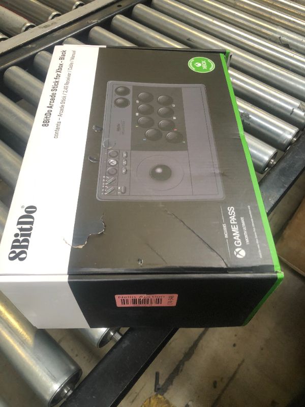 Photo 1 of 8Bitdo Wireless Arcade Stick for Xbox Series X|S, Xbox One and Windows 10, Arcade Fight Stick with 3.5mm Audio Jack - Officially Licensed (Black)