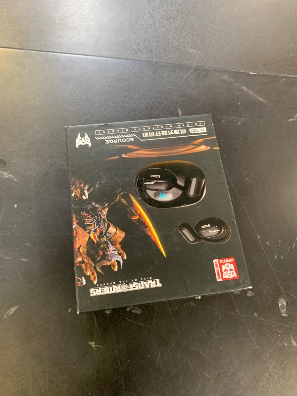 Photo 1 of ZOMBIES CAT True Wireless Open Ear Headphone 5.4 Wireless Bluetooth Earbuds with Earhooks Dual 60H Playtime Over Ear Earbuds Mic Clear Call for Running Driving Fitness (Black)