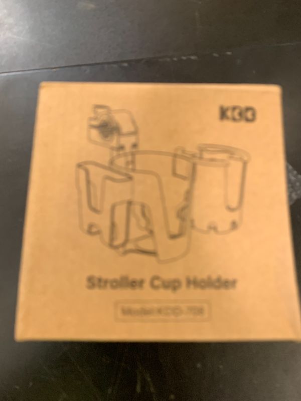 Photo 1 of KDD Stroller Cup Holder with Phone Holder, 3-in-1 Removable Bottle Holder, 360 Degrees Rotation Drink Holder for Wheelchair, Stroller, Bike, Walker, Scooter, Bicycle, Uppababy, Bugaboo, Britax
