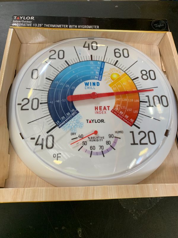 Photo 1 of THERMOMETER 13.25" WIND by TAYLOR PRECISION MfrPartNo 67514