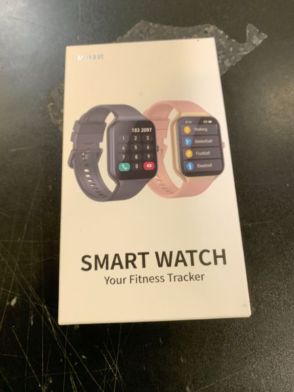 Photo 1 of Smart Watch(Answer/Make Call), 1.96" HD Smartwatch for Men Women, 2025 Fitness Activity Tracker with 110+ Sport Modes/Heart Rate/Sleep Monitor/Pedometer, IP68 Waterproof Fitness Watch for Android iOS