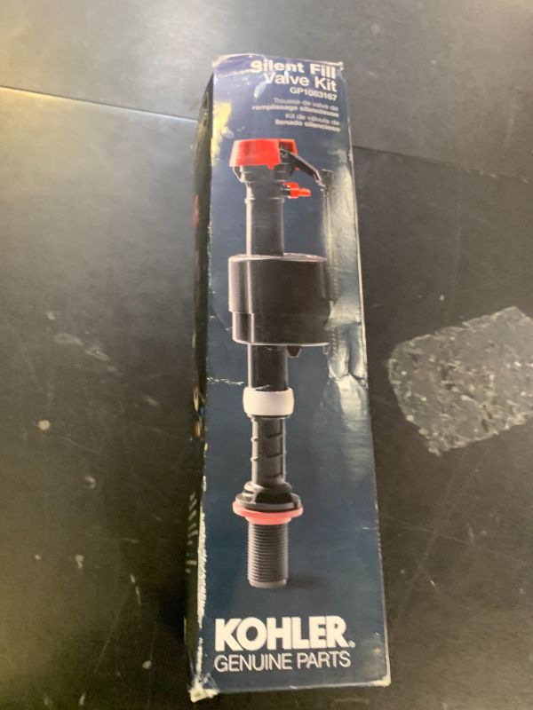 Photo 1 of Kohler Genuine Part Gp1083167 Silent Fill Valve Kit For All Kohler Class Five Toilets,12.5" x 3.5" x 3"
