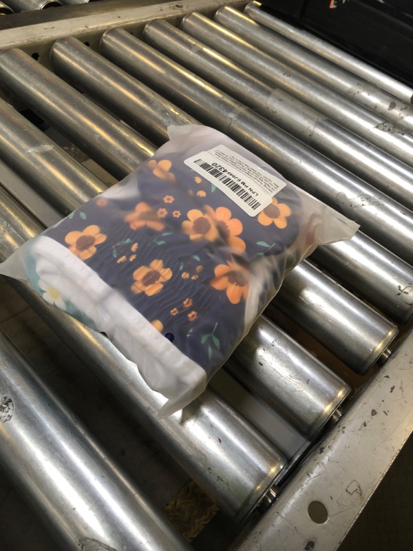 Photo 1 of Pet Soft Washable Female Diapers (3 Pack) Female Dog Diapers, Comfort Reusable Doggy Diapers for Girl Dog in Period Heat (Cute Flower, S)