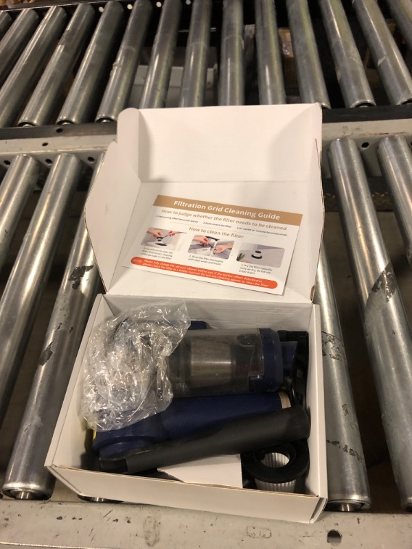 Photo 1 of JONYJ Handheld Car Vacuum Cleaner, 16000PA Hand Held Vacuum Portable Cordless, 2 in 1 Air Duster and Vacuum Cleaner with LED Light, Multi-Nozzles, 120W High Power Mini Vacuum for Home, Pet, Office