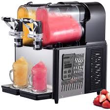 Photo 1 of Vevor XRJMNKHS3LX2G0001V1 3 Liter x 2 Tank Slush Drink Maker, Black