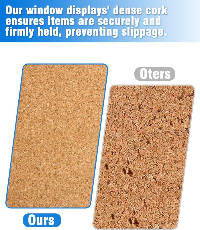 Photo 1 of 2 Pack 38"x38" Enclosed Bulletin Board, Lockable Weather-Resistant Aluminum Cork Noticeboard for School & Office, Silver Frame w/Cork

