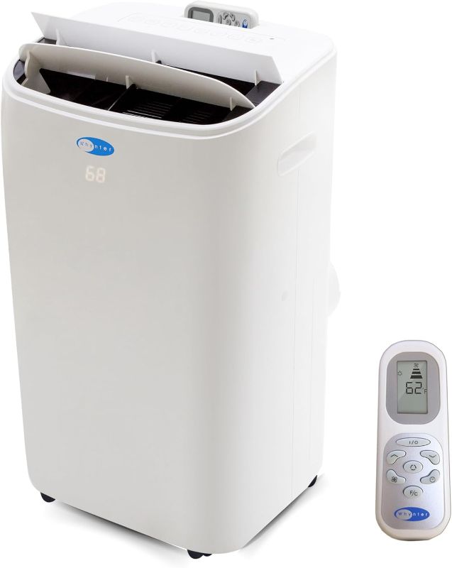 Photo 1 of Whynter 14,000 White ARC-147WF (10,000 BTU SACC) Dual Hose Cooling Portable Air Conditioner, Dehumidifier, and Fan with Remote Control, up to 500 sq ft
