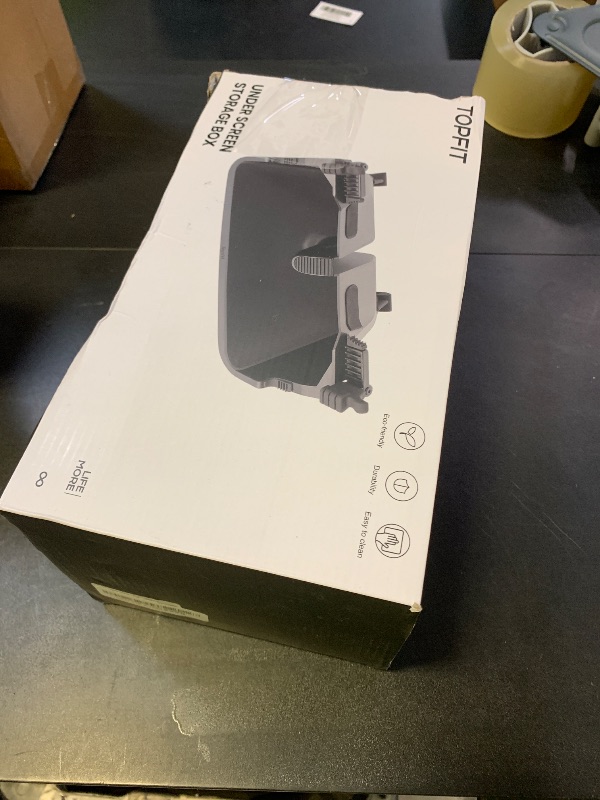 Photo 1 of Topfit Under-Screen Organizer for Tesla Model 3/Y Center Console Storiage Box Tray for Tesla Model Y(Juniper) and Model 3(Highland) Accessories