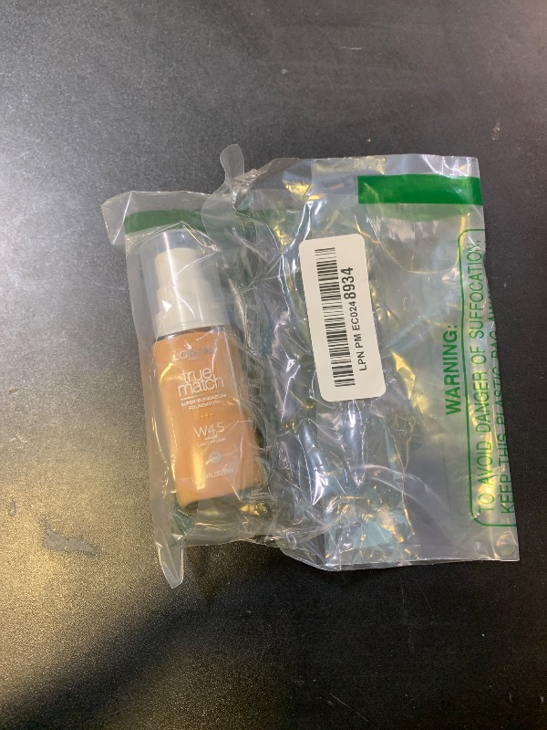 Photo 1 of L'Oreal Paris True Match Super-Blendable Foundation, Medium Coverage Liquid Foundation Makeup, W4.5, Light Medium, 1 Fl Oz