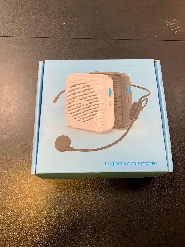 Photo 1 of (Black) Portable Rechargeable Voice Amplifier for Teachers, Coaches, Tour Guides, presentations, and Meetings with a Large Number of attendees