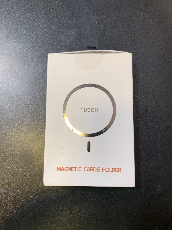 Photo 1 of TUCCH for Magsafe Wallet with 6 Card Holders, RFID Blocking [Clear ID Window] PU Leather Men Women Folio Magnetic Phone Wallet for iPhone 16/15/14/13/12/Plus/Pro/Pro Max Series, Black