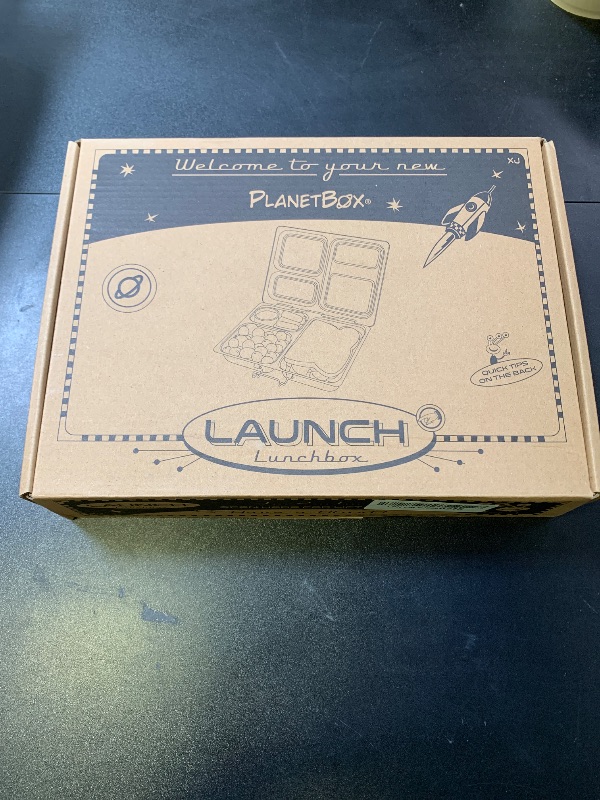 Photo 1 of PlanetBox Launch Stainless Steel Lunchbox Large Capacity, Eco-Friendly Bento Box for Adults andTeens Perfect for Work, School, and Picnics