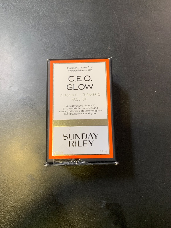 Photo 1 of Sunday Riley C.E.O. Glow Vitamin C & Turmeric Face Oil, 0.5 Fl Oz