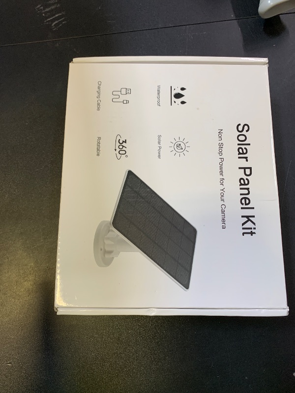 Photo 1 of Solar Panel Charger Compatible with Ring Video Doorbell 3/3+/4, Battery Video Doorbell Plus, 13ft Waterproof Charging Cable, 360°Adjustable Mount,5W 5V, 7.5 * 6.4"