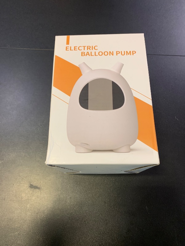 Photo 1 of Balloon Pump Electric, SPLAKS Balloons Inflator Air Pump Portable Balloon Blower for Garland Arch, Party Decoration, Birthday, Gender Reveal, Graduation