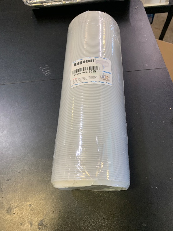 Photo 1 of Air Conditioner Exhaust Vent Hose - 5.1" Diameter, 80" Length, Universal Counter-Clockwise Thread Air Vent Compatible with Honeywell, Whynter, Frigidaire, LG, Delonghi Toshiba, Delonghi, JHS