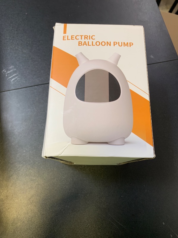 Photo 1 of Balloon Pump Electric, SPLAKS Balloons Inflator Air Pump Portable Balloon Blower for Garland Arch, Party Decoration, Birthday, Gender Reveal, Graduation