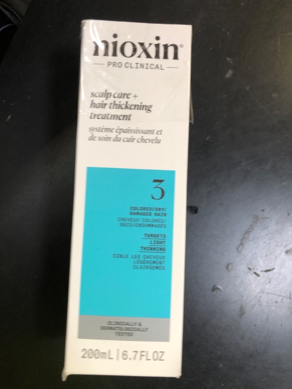 Photo 1 of Nioxin System 3 Scalp + Hair Thickening Treatment | Serum for Colored or Damaged Hair with Light Thinning | 6.8 Fl oz.