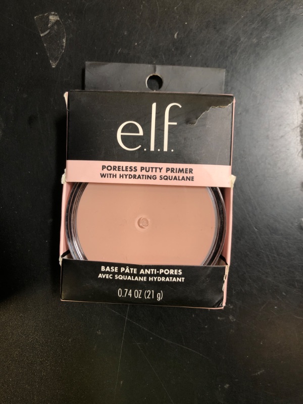 Photo 1 of e.l.f. Poreless Putty Primer, Silky, Skin-Perfecting, Lightweight, Long Lasting, Smooths, Hydrates, Minimizes Pores, Flawless Base & Finish, All-Day Wear, Ideal for All Skin Types, 0.74 Fl Oz