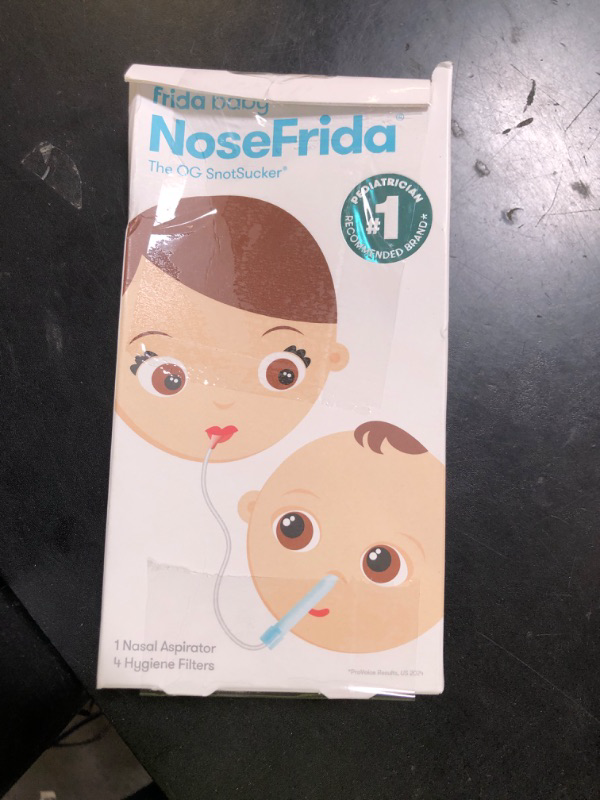 Photo 1 of Frida Baby NoseFrida SnotSucker for Baby, Nasal Aspirator for Baby, Nose Sucker Baby Nasal Aspirator to Help Baby Breathe Easy