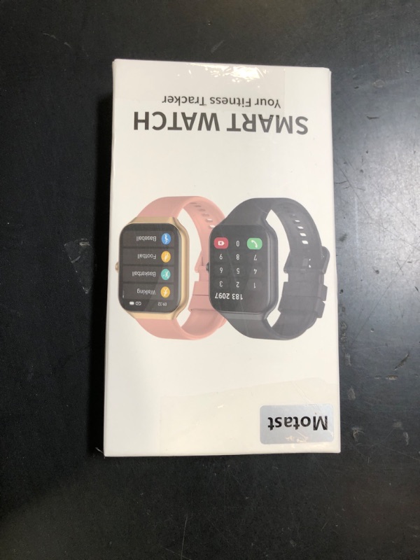 Photo 1 of Smart Watch(Answer/Make Call), 2025 New Smartwatch for Men Women, 1.96" HD Fitness Watch with 110+ Sport Modes, Heart Rate, Sleep Monitor, Pedometer, IP68 Waterproof Activity Tracker for Android iOS