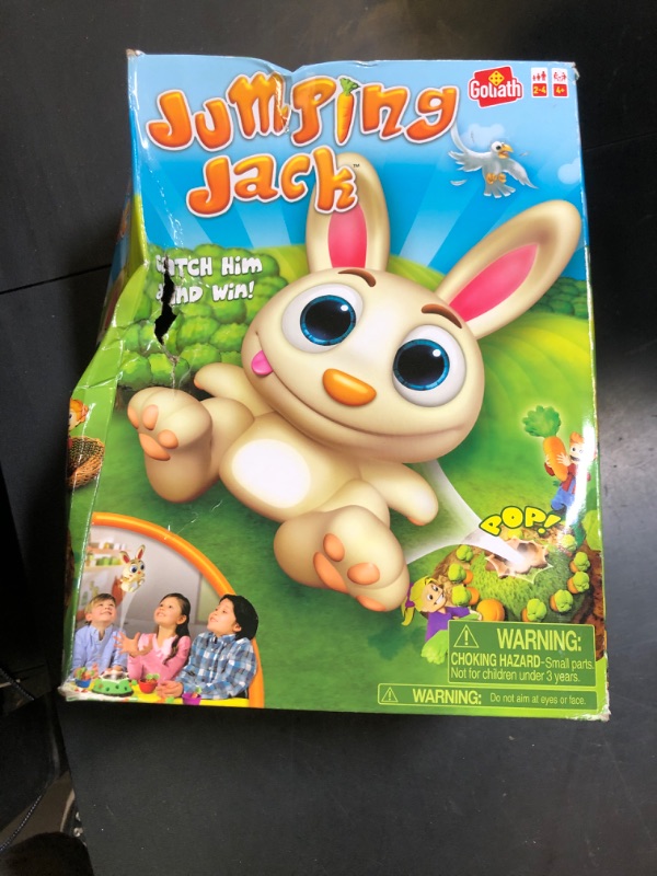 Photo 1 of Jumping Jack Game by Goliath — Pull Out a Carrot and Watch Jack Jump by Goliath
