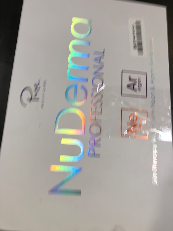Photo 1 of NuDerma Professional Skin Therapy Wand - Portable Skin Therapy Machine with 6 Neon & Argon Wands – Boost Your Skin – Clear Firm & Tighten