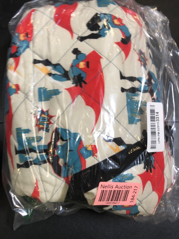 Photo 1 of Bulkie Toddler Nap Mat - Sleep Mat for Kids Daycare and Preschool - Folds Up to Carry on Back - Superhero