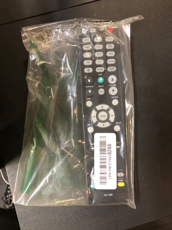 Photo 1 of JISOWA Remote Control for Denon AVR-S770H RC-1258 AVR-X2400H RC-1227 AVR-X3700H AVR-X3200W RC-1244 AVR-X3500H AVR-S910W AVR-X1400H Home Theater AVR AV Receiver Replacement