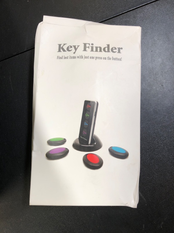 Photo 1 of Midlocater Key Finder,85dB+ Item Locator Tags with 131ft. Working Range,Wireless Key Tracker Remote Finder Locator with Sound for Finding Wallet, Key, Phone, Glasses, Pet Tracker, All Battery Included