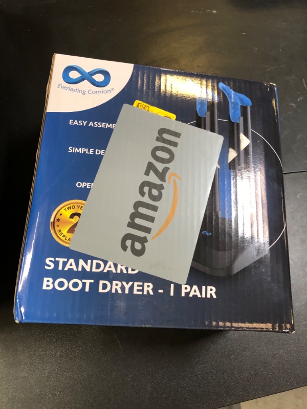 Photo 1 of Everlasting Comfort Silent Convection Boot Dryer for Work Boots, Boot Warmer, Energy-Efficient with Fanless Feature to Reduce Smell - Ideal for Sneakers, Cleats & Winter Gear, Ski Boot, Gloves & Shoe