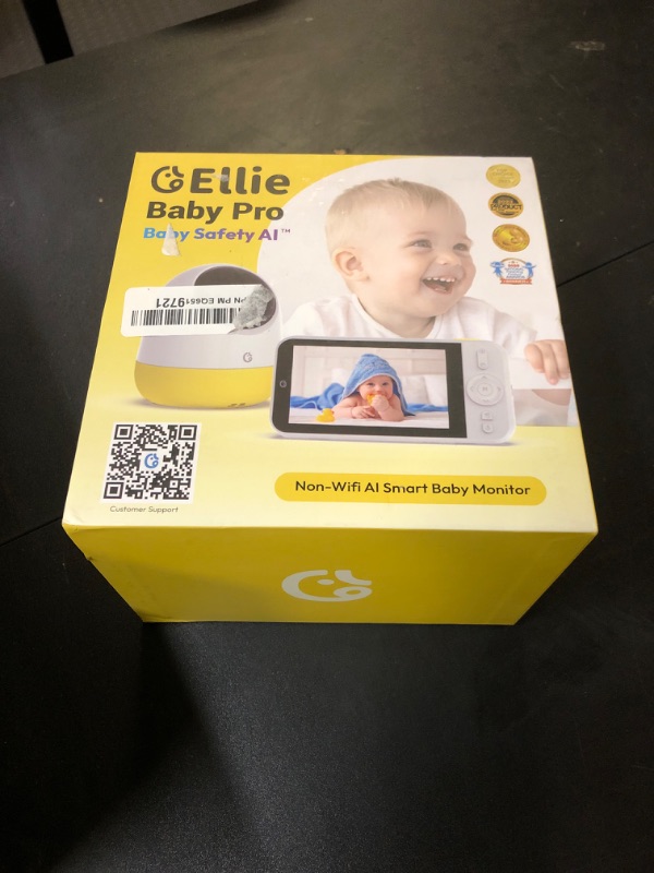Photo 1 of Ellie Pro Baby Monitor with Camera and Audio,5'' IPS 2K UHD Resolution,6000mAh Battery, Remote Pan-Tilt-5X Zoom, 2-Way Talk,No WiFi, Night Vision, Virtual Fence, Breathing Detection and 1000ft Range
