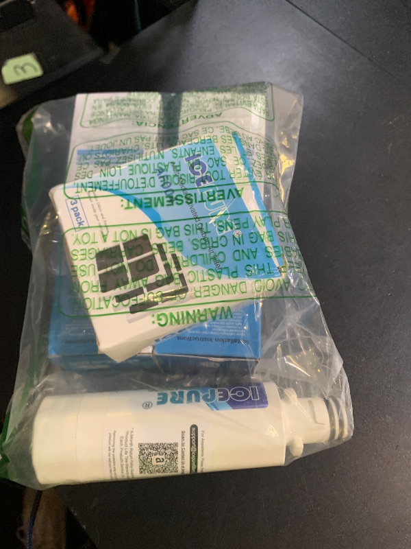 Photo 1 of ICEPURE LT1000PC Replacement for LG LT1000P/PC/PCS ADQ747935 ADQ74793501 ADQ74793502 MDJ64844601 LMXS28626S LFXS26973S, LT-1000PC, LT1000, Kenmore 9980 Refrigerator Water and LT120F Air Filter 3 Combo