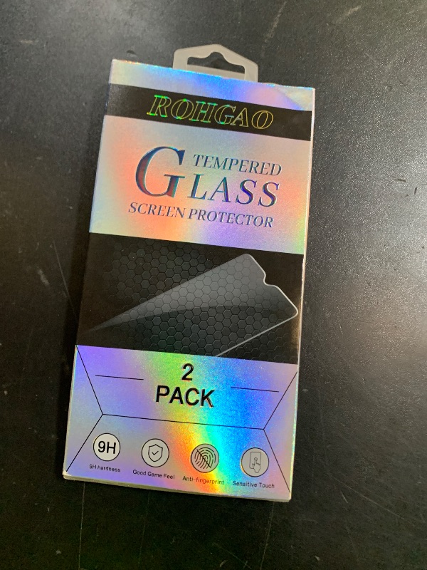Photo 1 of ROHGAO 2-Pack Designed For Samsung Galaxy A15 5G / 4G 6.5-inch Tempered Glass Screen Protector, Anti Scratch, Bubble Free, Easy to Install