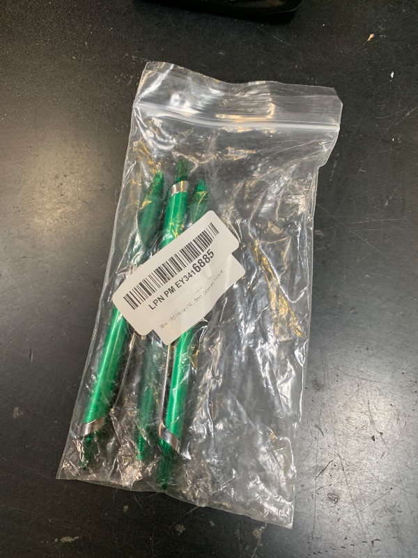 Photo 1 of Pilot Precise V10 RT Retractable Liquid Ink Rollerball Pens, Bold Point, 1.0mm, Green Ink, 3Count